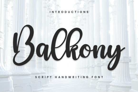 Balkony Font for Modern Web Design
