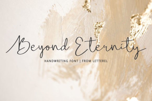 Beyond Eternity Font for Editorial Design