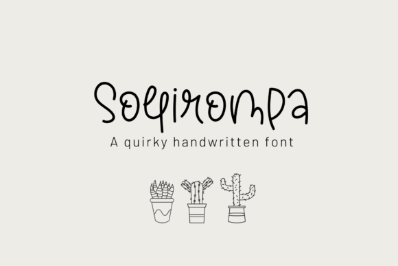 Boost Your Brand with the Sollirompa Font