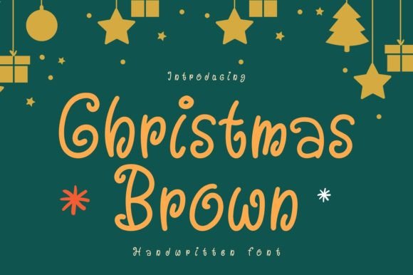 Bringing Festive Charm with Christmas Brown Font
