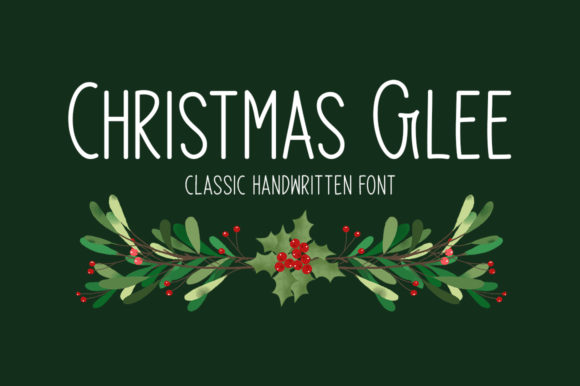 Christmas Glee Font Review for Branding Projects