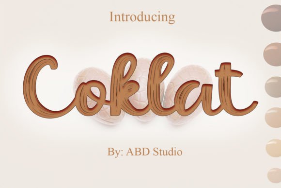 Coklat: A Handwritten Font for Editorial Design