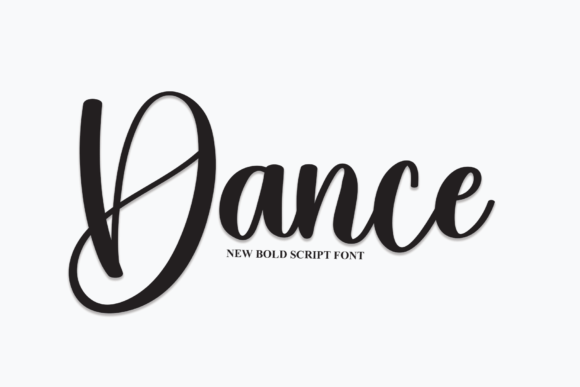 Dance Font for Branding Projects