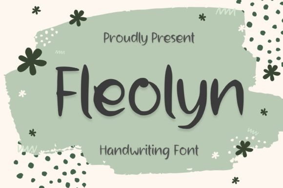 Fleolyn: A Handwritten Font for Editorial Elegance