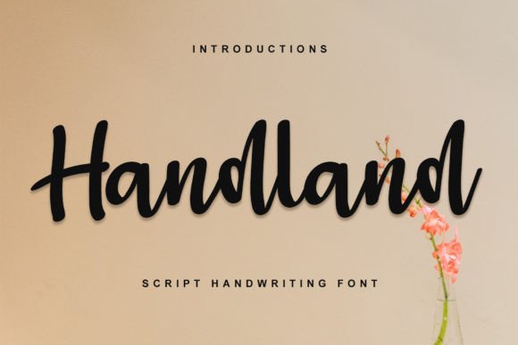 Handland Font for Modern Branding Projects