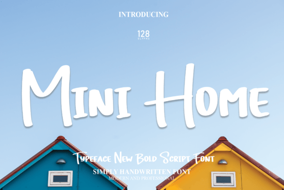 Mini Home: A Handwritten Font for Thoughtful Editorial Design