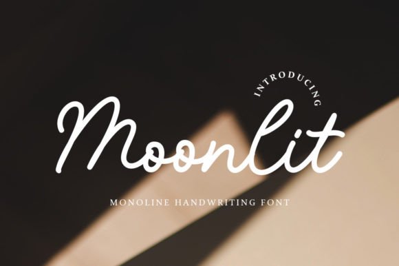 Moonlit: A Handwritten Font That Elevates Editorial Design