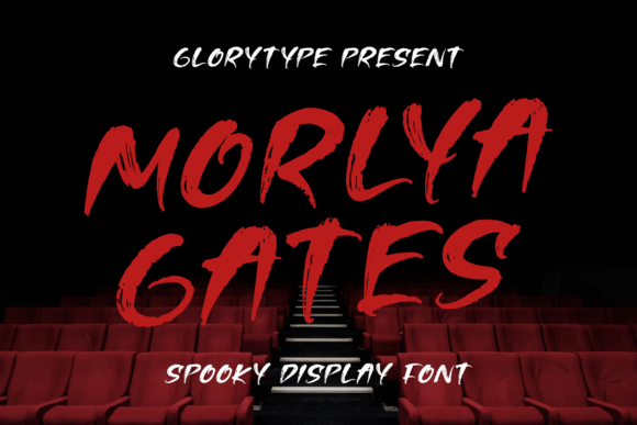 Morlya Gates Font for Handmade and Commercial Projects