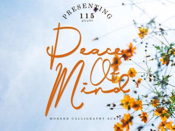Peace of Mind Font for Branding That Feels Thoughtful and Personal