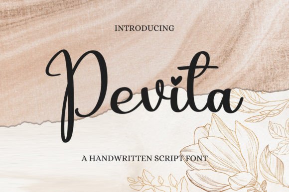 Pevita: A Timeless Handwritten Font for Branding