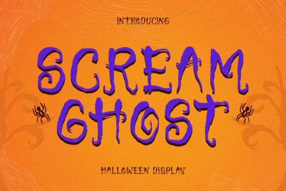 Scream Ghost: A Halloween Font for Polished Branding