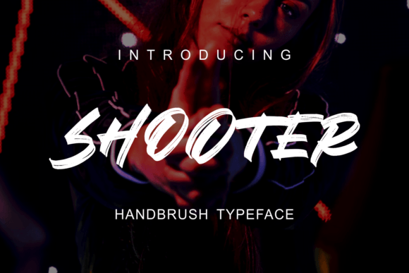 Shooter Font for Campaign Creatives