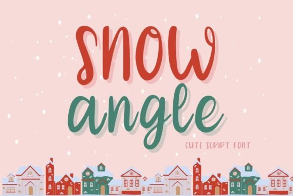 Snow Angle: A Delicate Script Font for Editorial Design