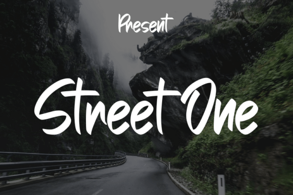 Street One: A Modern Script Font for Luxurious Branding