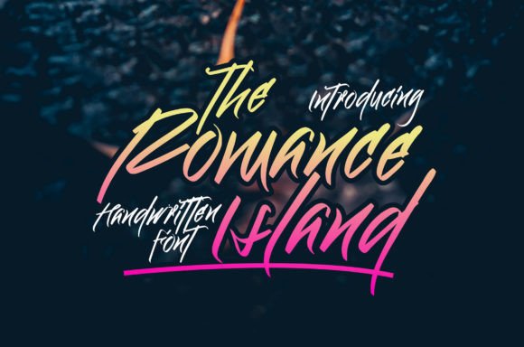 The Romance Island Font for Modern Web Design