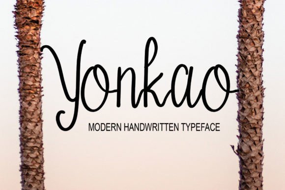 Yonkao: A Handwritten Font for Polished Branding